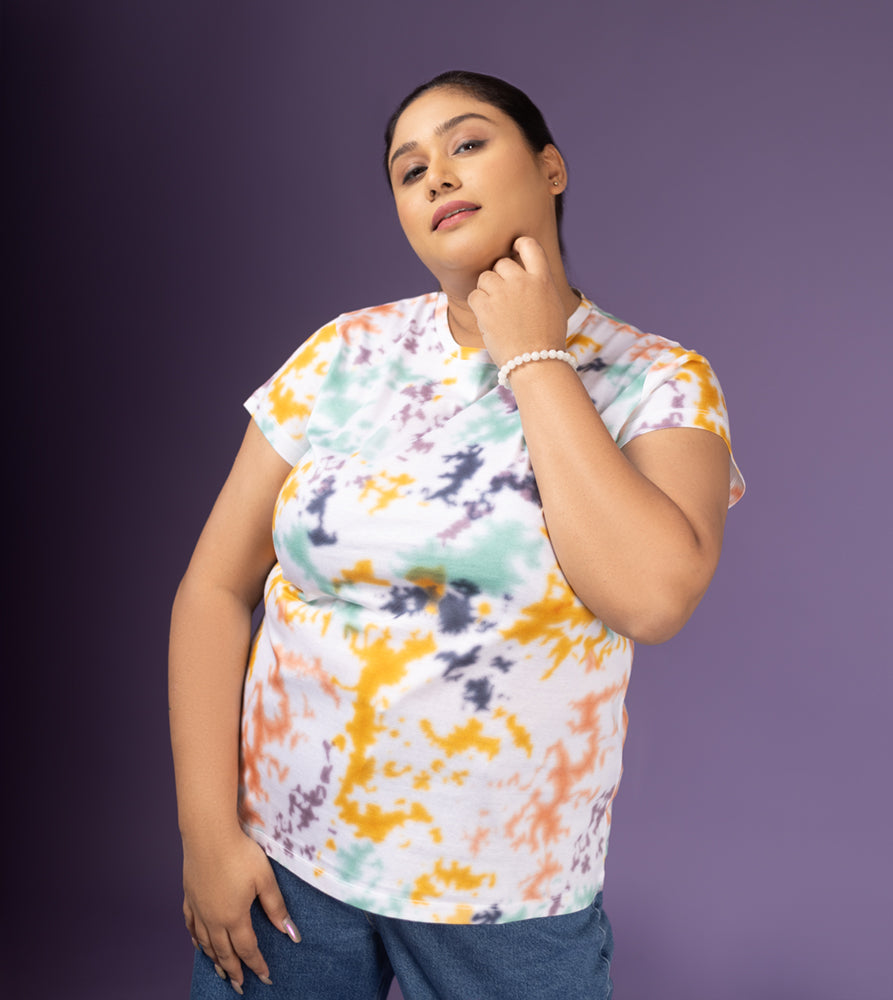 Plus Size Aop T-shirt | 2XL - 8XL | 100% Cotton | Multicolour