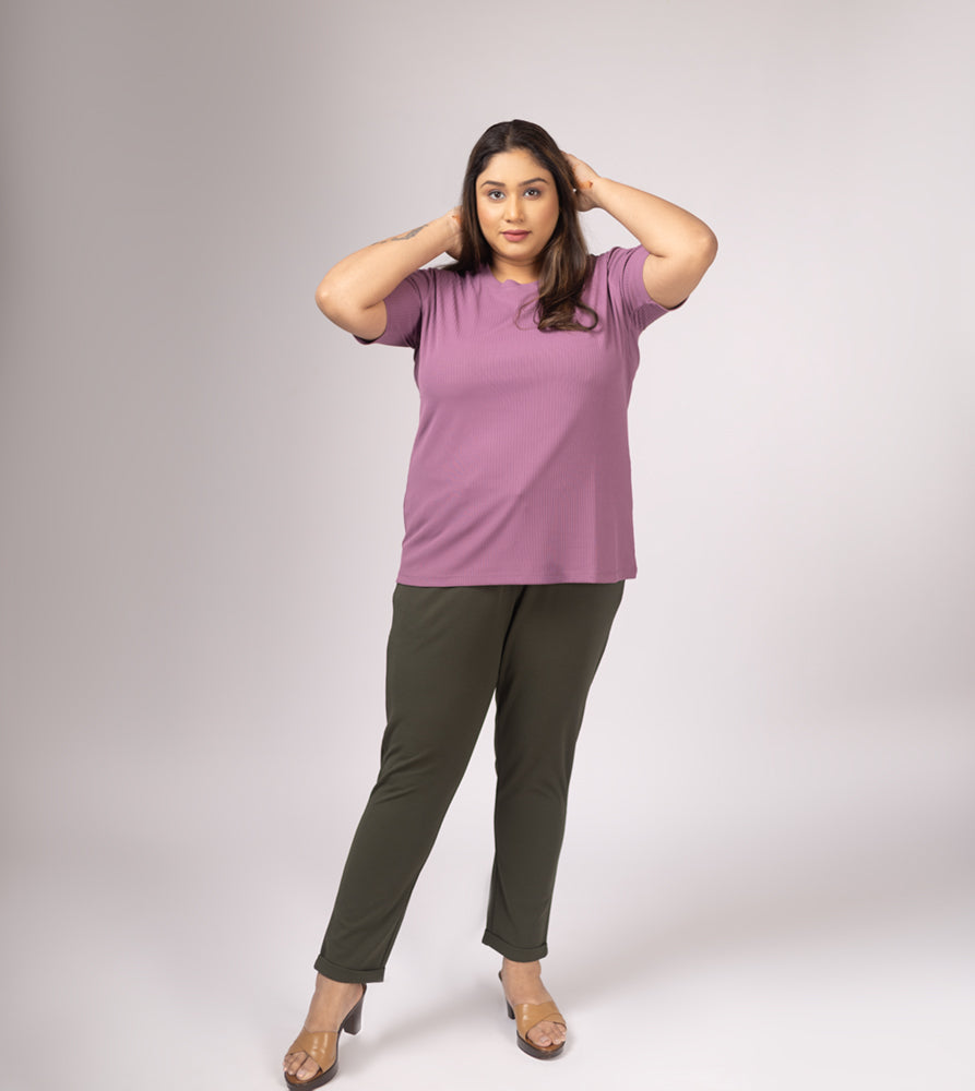 Plus Size Trouser | 2XL - 8XL | Olive Green
