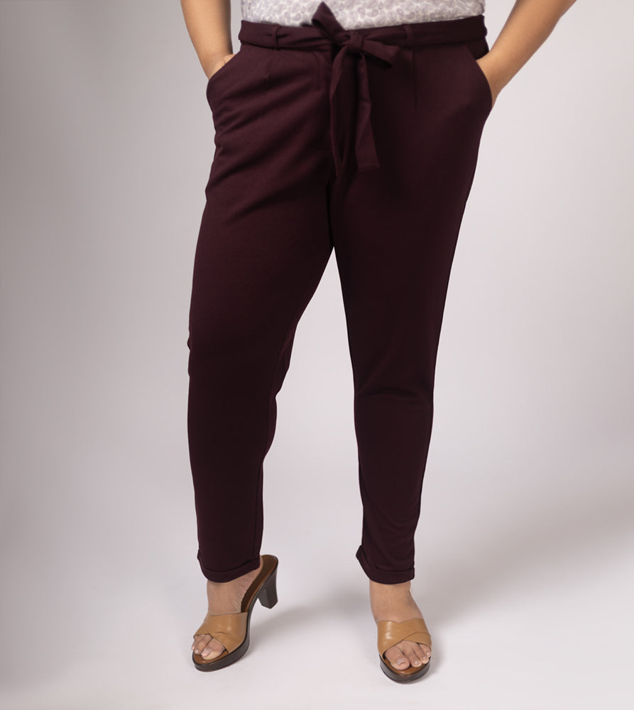 Plus Size Trouser | 2XL - 8XL | Wine