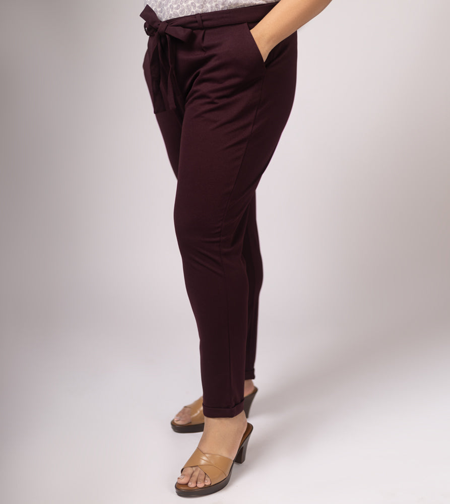 Plus Size Trouser | 2XL - 8XL | Wine
