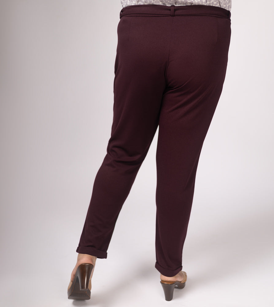 Plus Size Trouser | 2XL - 8XL | Wine