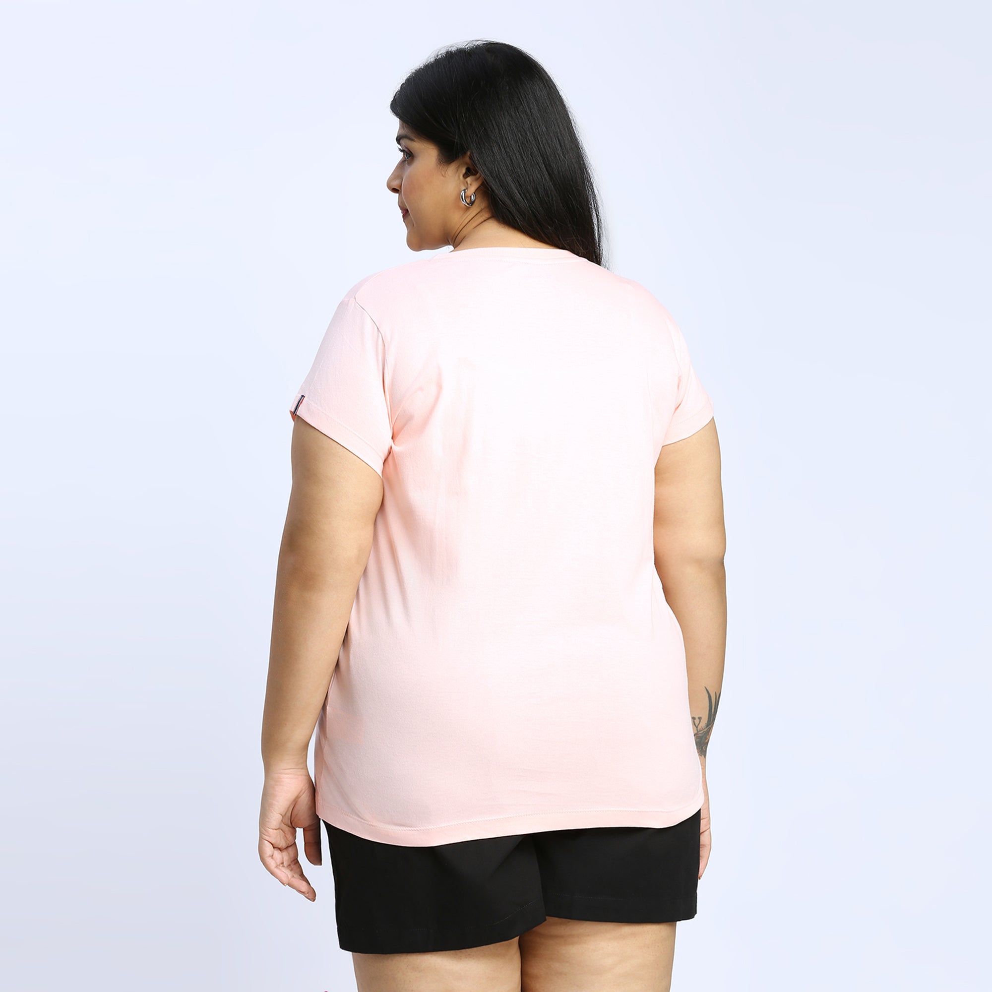 Plus Size Graphic T-shirt | 2XL - 8XL | Pink
