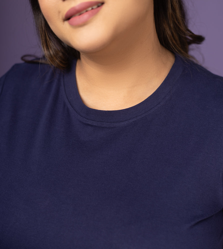 Plus Size Solid Core Tee