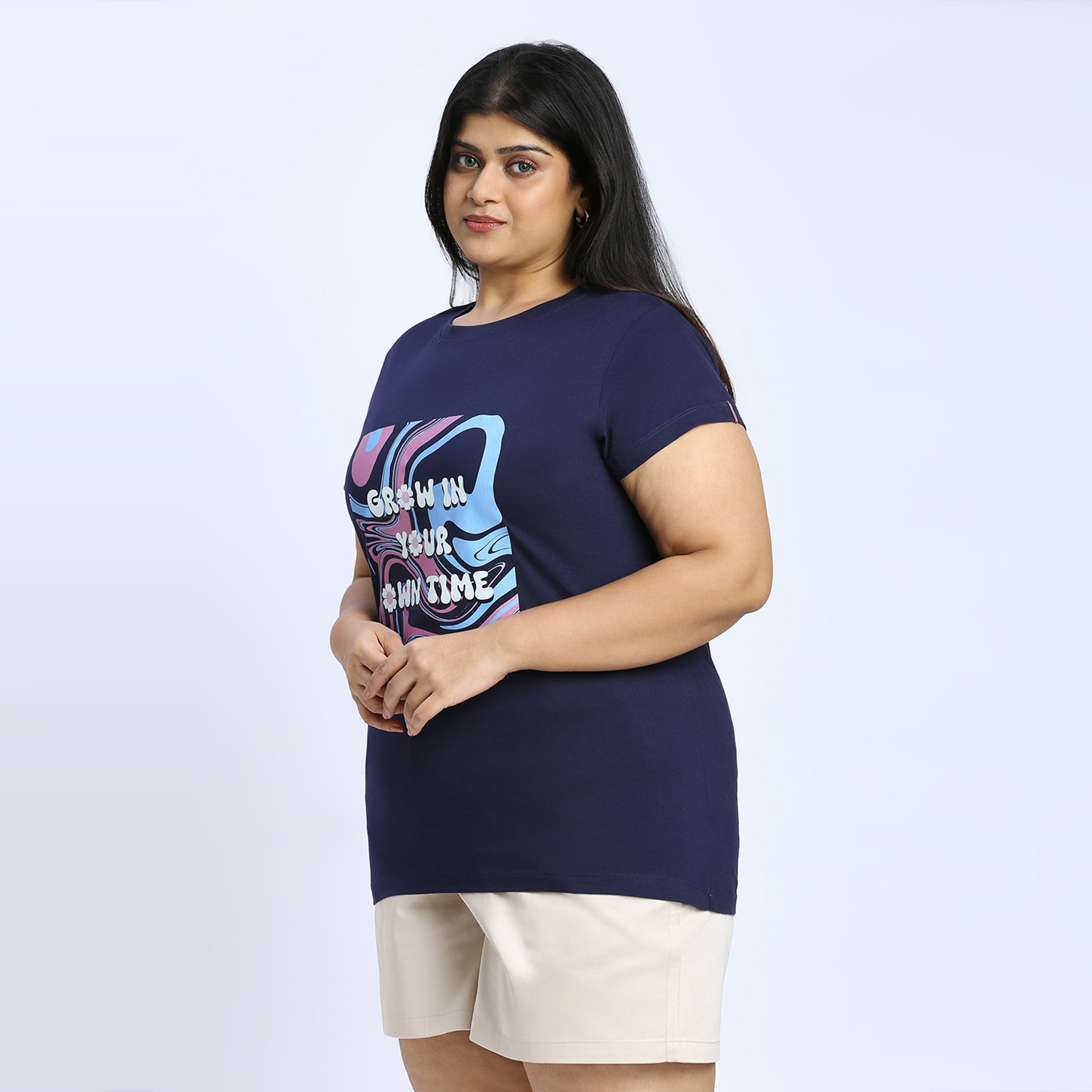 Plus Size Core T-shirt | 2XL - 8XL | Navy