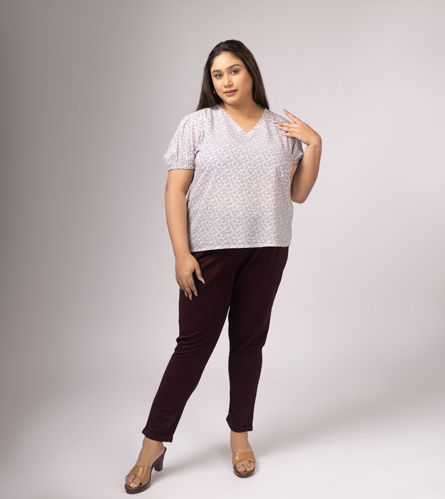 Plus Size Top | XL - 7XL | Off White