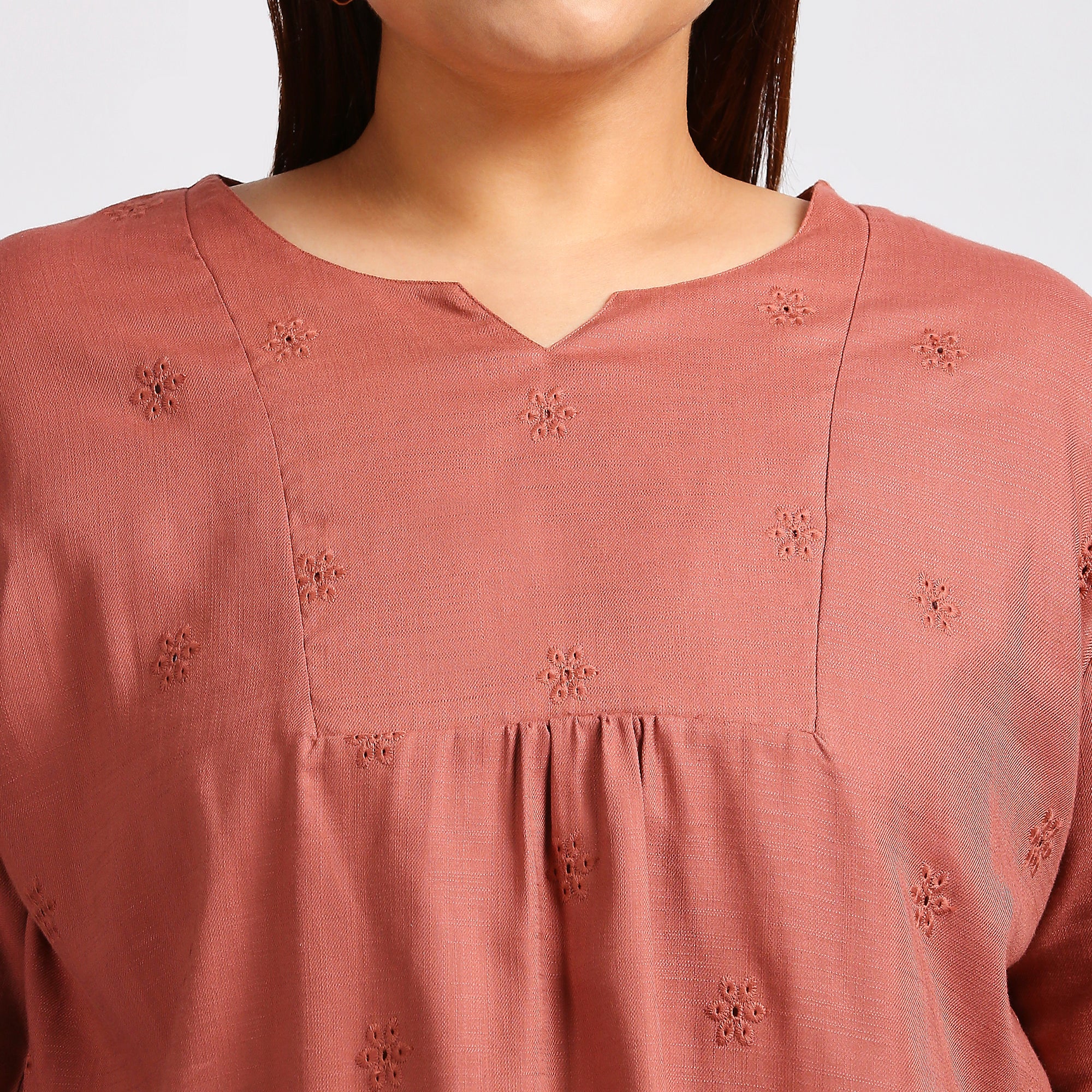 Plus Size Top | XL - 7XL | Dusty Pink