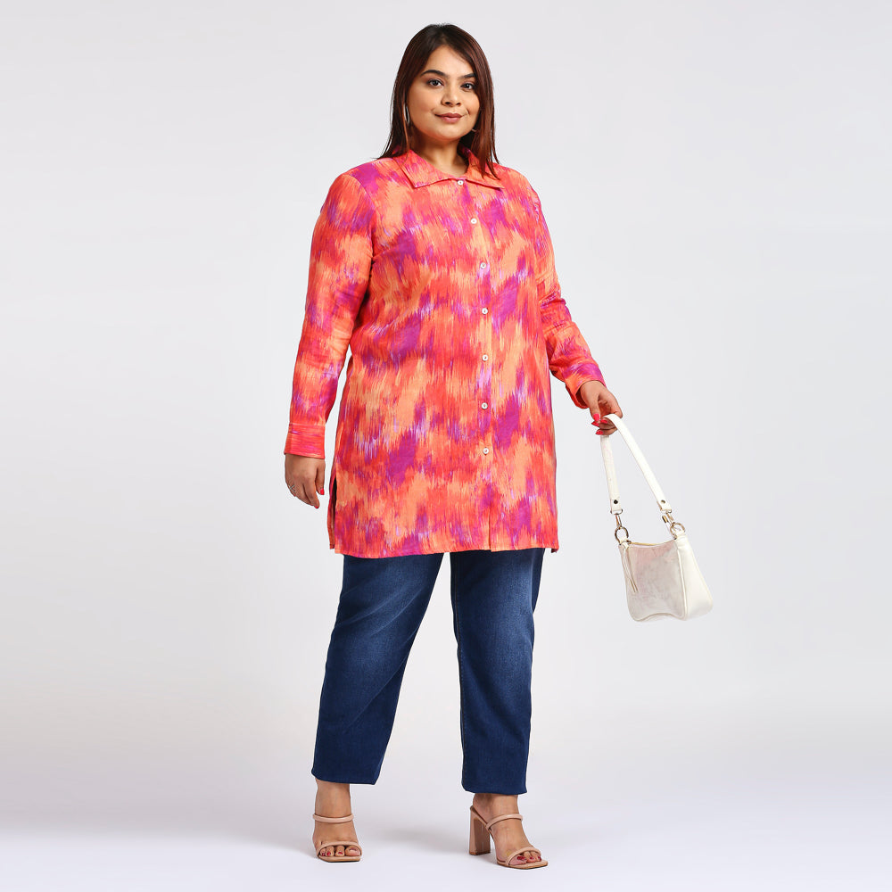 Plus Size Shirt | 2XL - 8XL | 100% Cotton | Pink