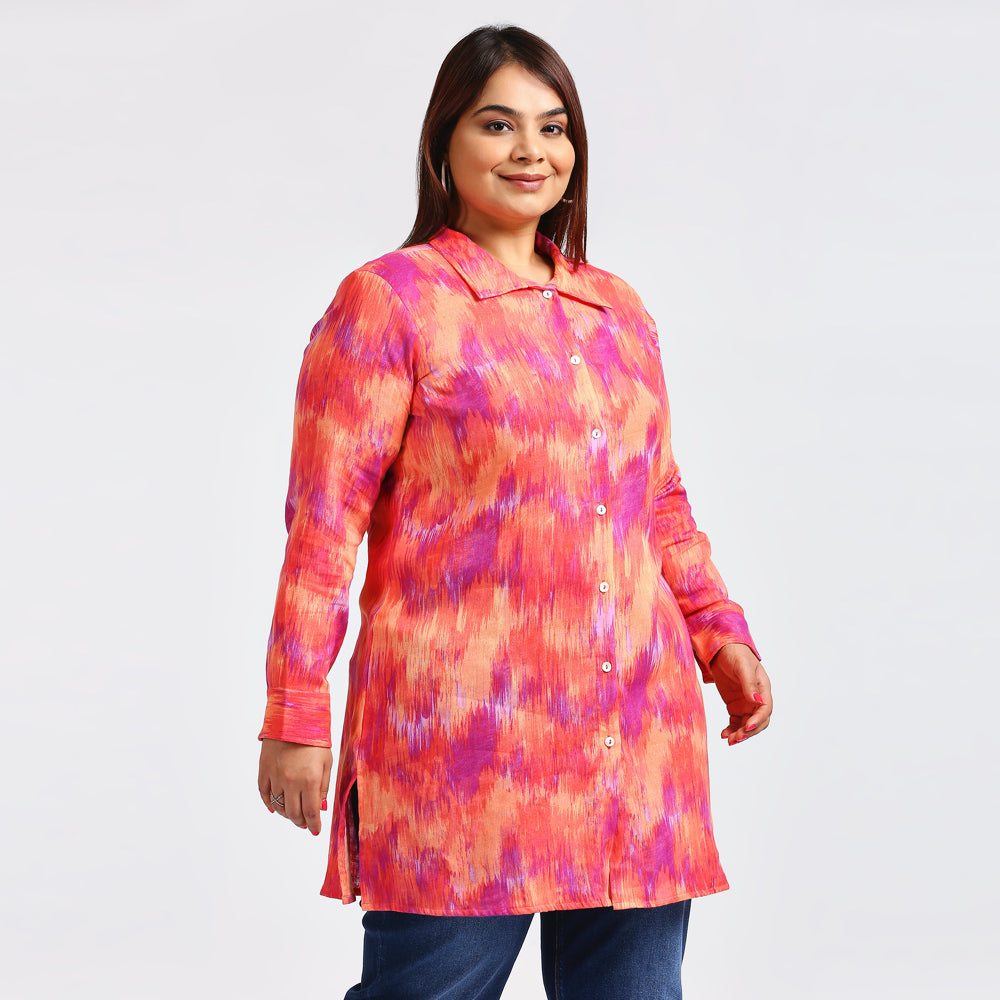 Plus Size Shirt | 2XL - 8XL | 100% Cotton | Pink