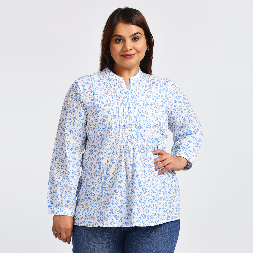 Plus Size Top | XL - 7XL | 100% Cotton | Off White