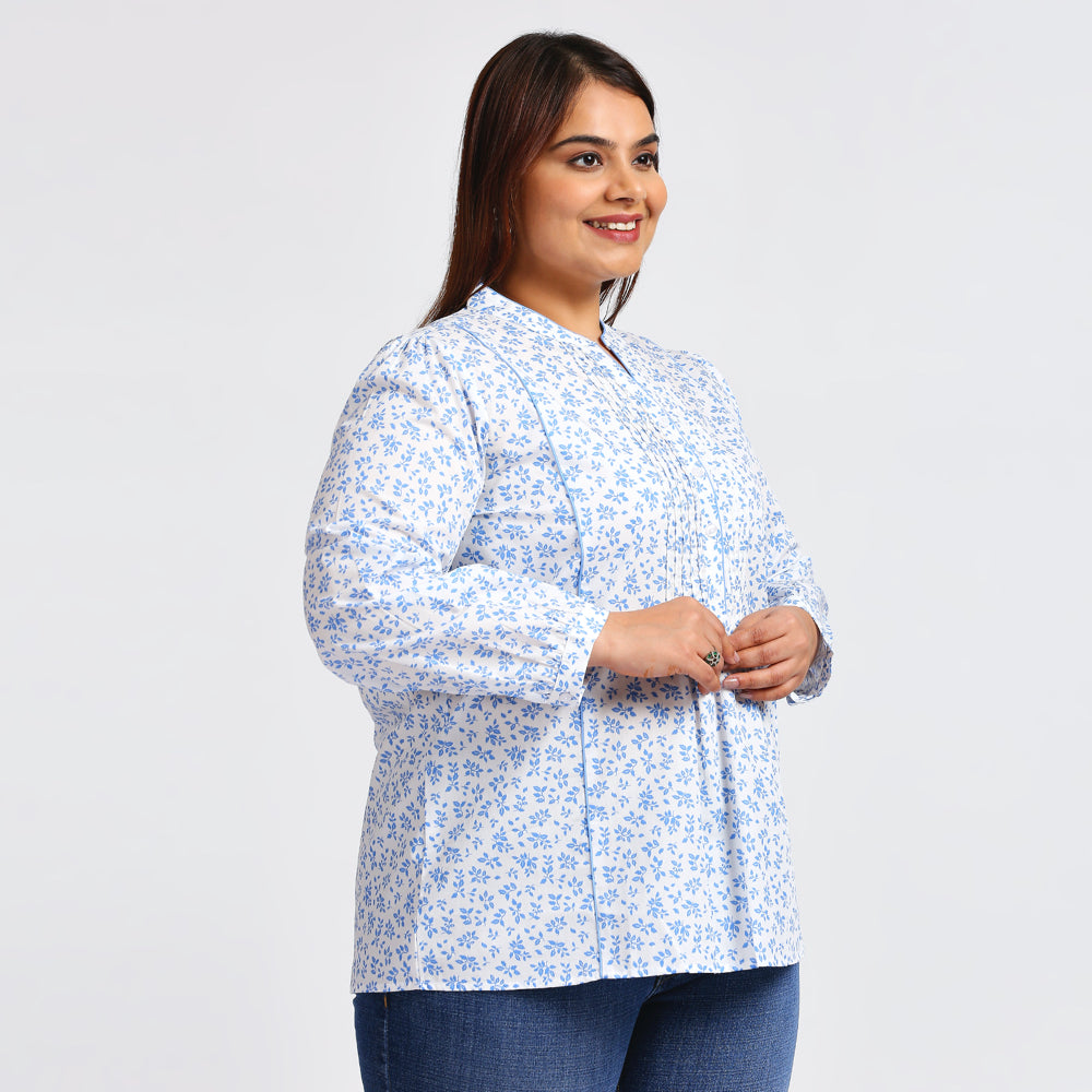 Plus Size Top | XL - 7XL | 100% Cotton | Off White
