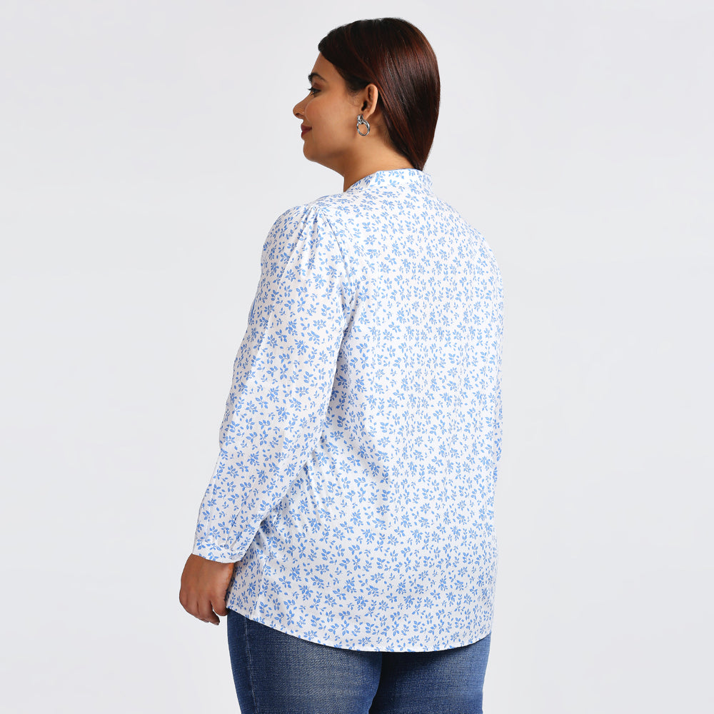 Plus Size Top | XL - 7XL | 100% Cotton | Off White