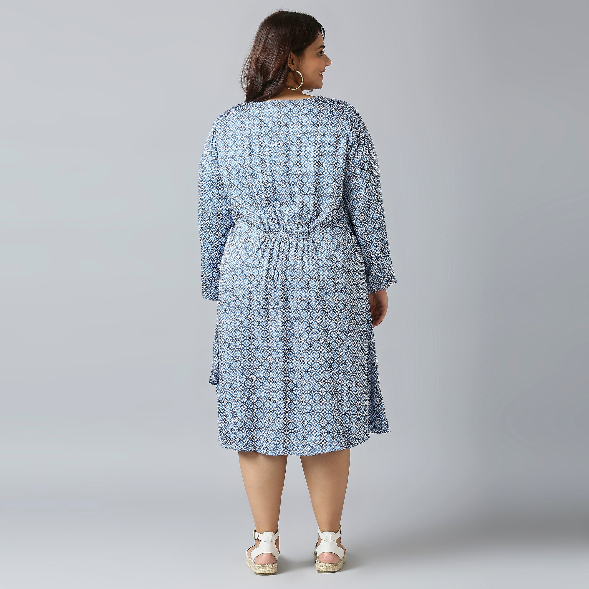 Plus Size Dress | 2XL - 8XL | Blue
