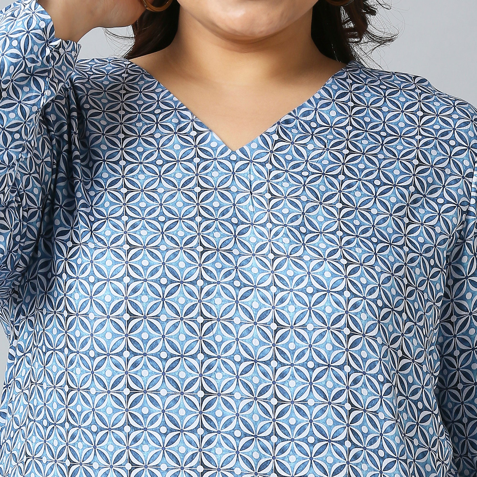 Plus Size Dress | 2XL - 8XL | Blue