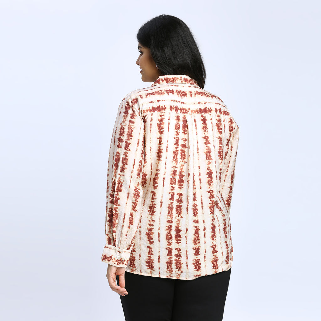 Plus Size Top | 2XL - 8XL | Beige