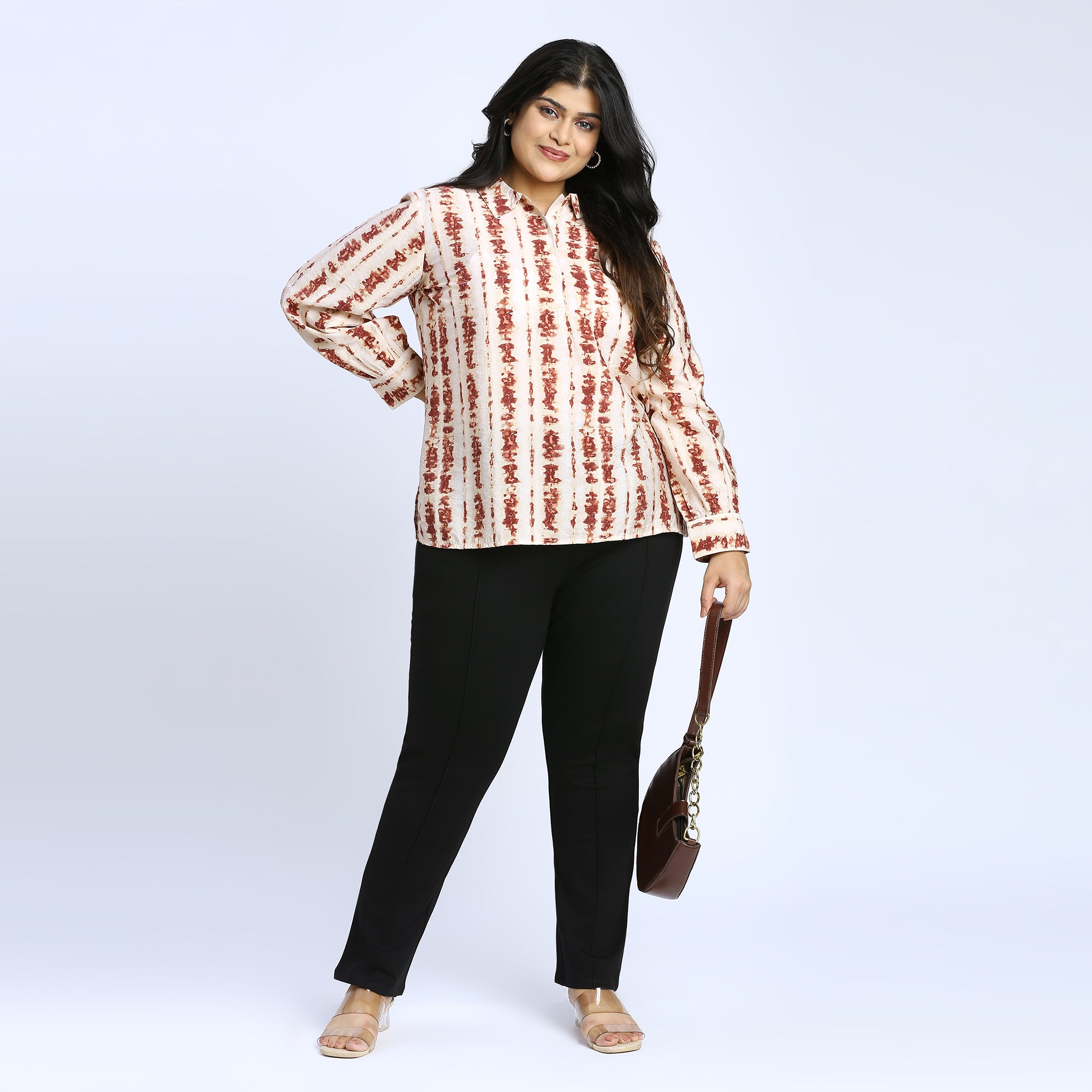 Plus Size Top | 2XL - 8XL | Beige