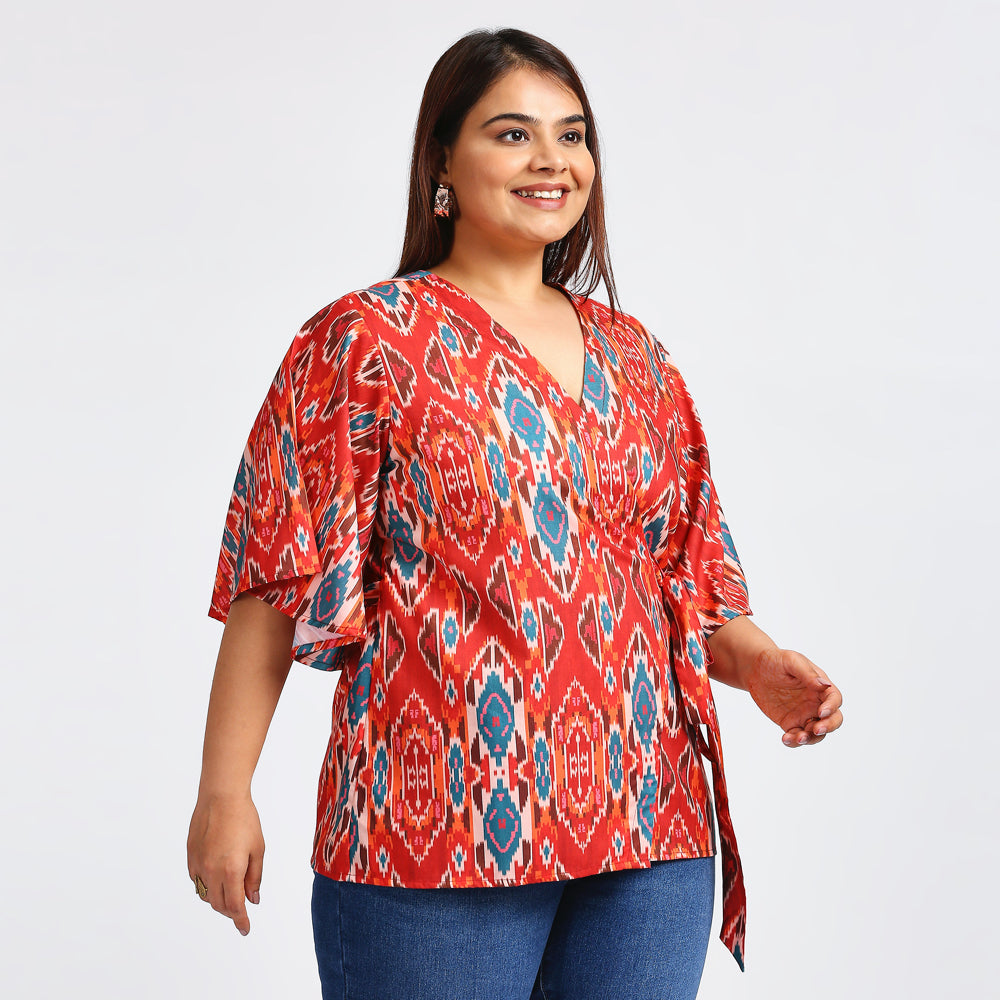Plus Size Top | XL - 7XL | Red