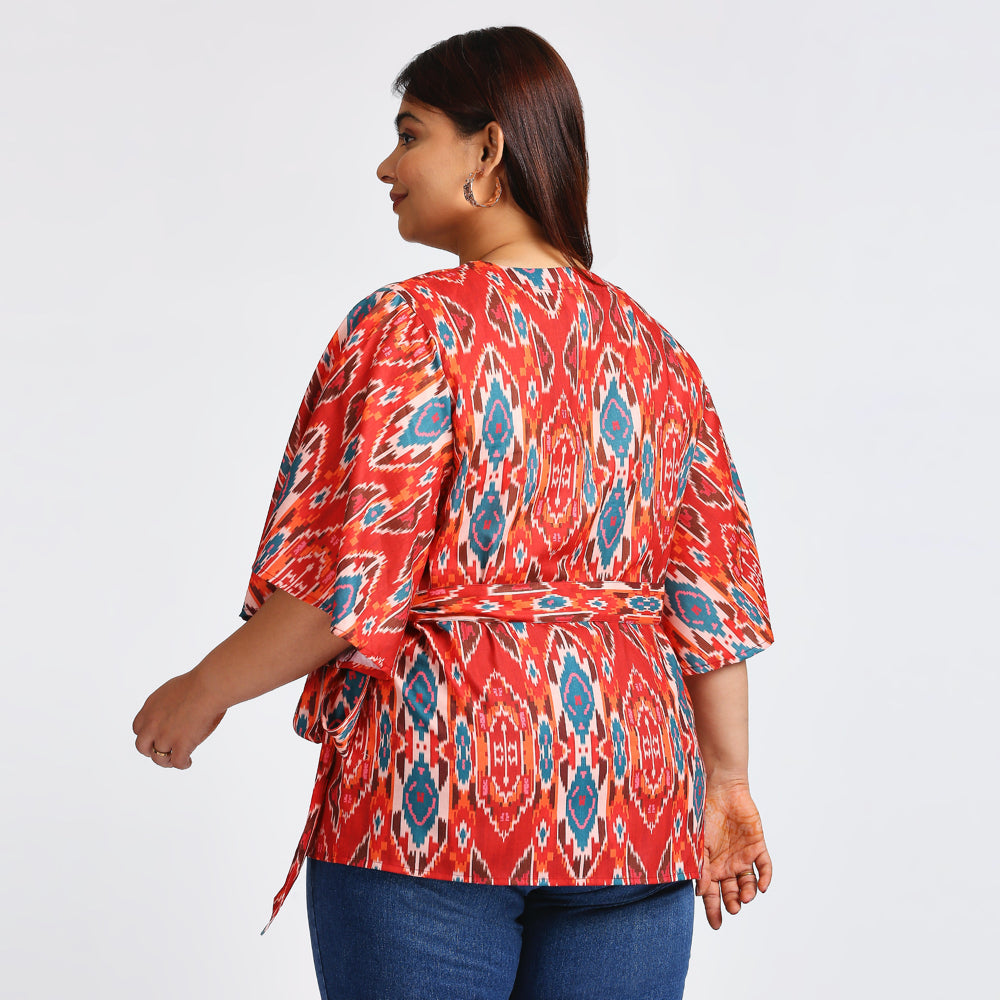 Plus Size Top | XL - 7XL | Red