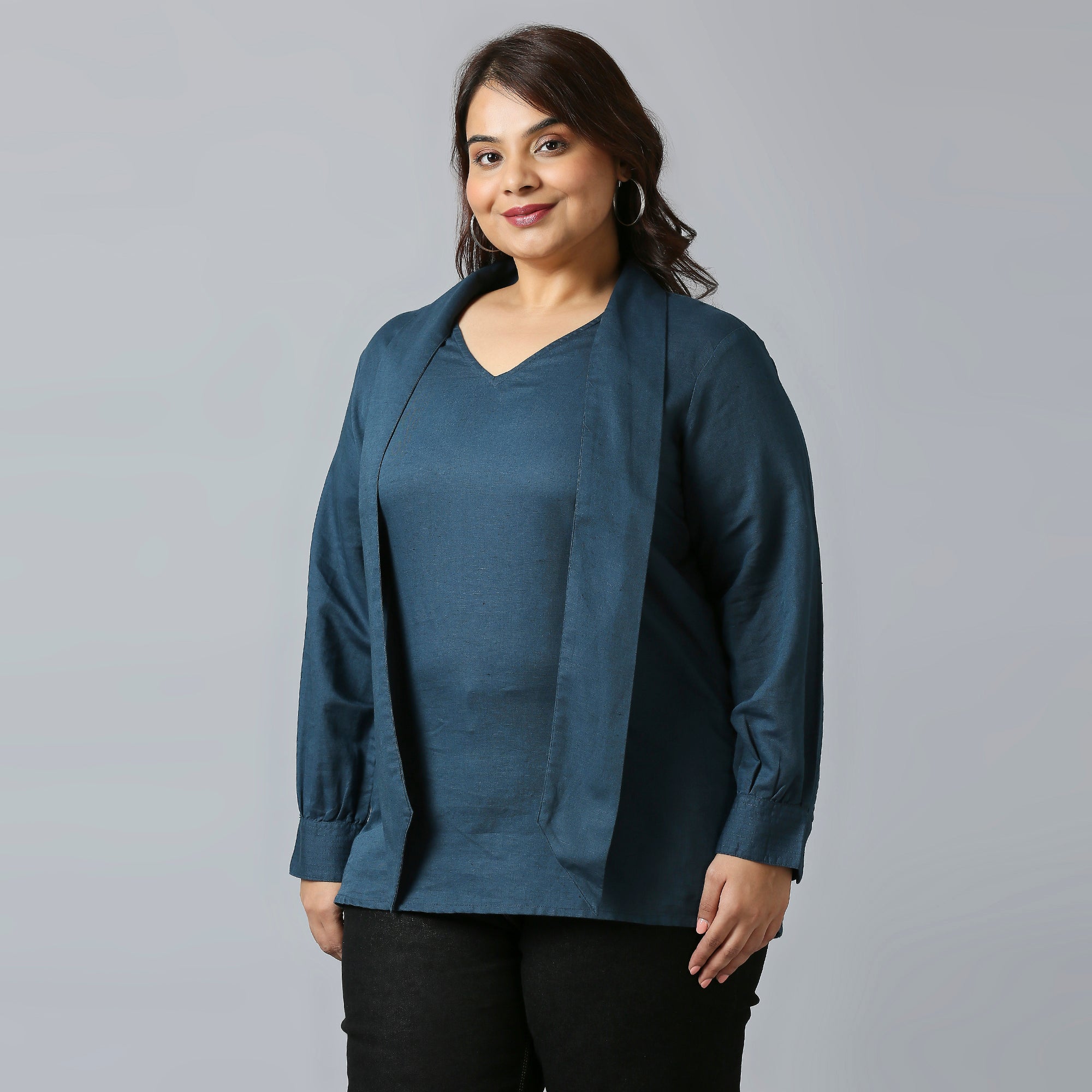 Plus Size Top | 2XL - 8XL | Teal