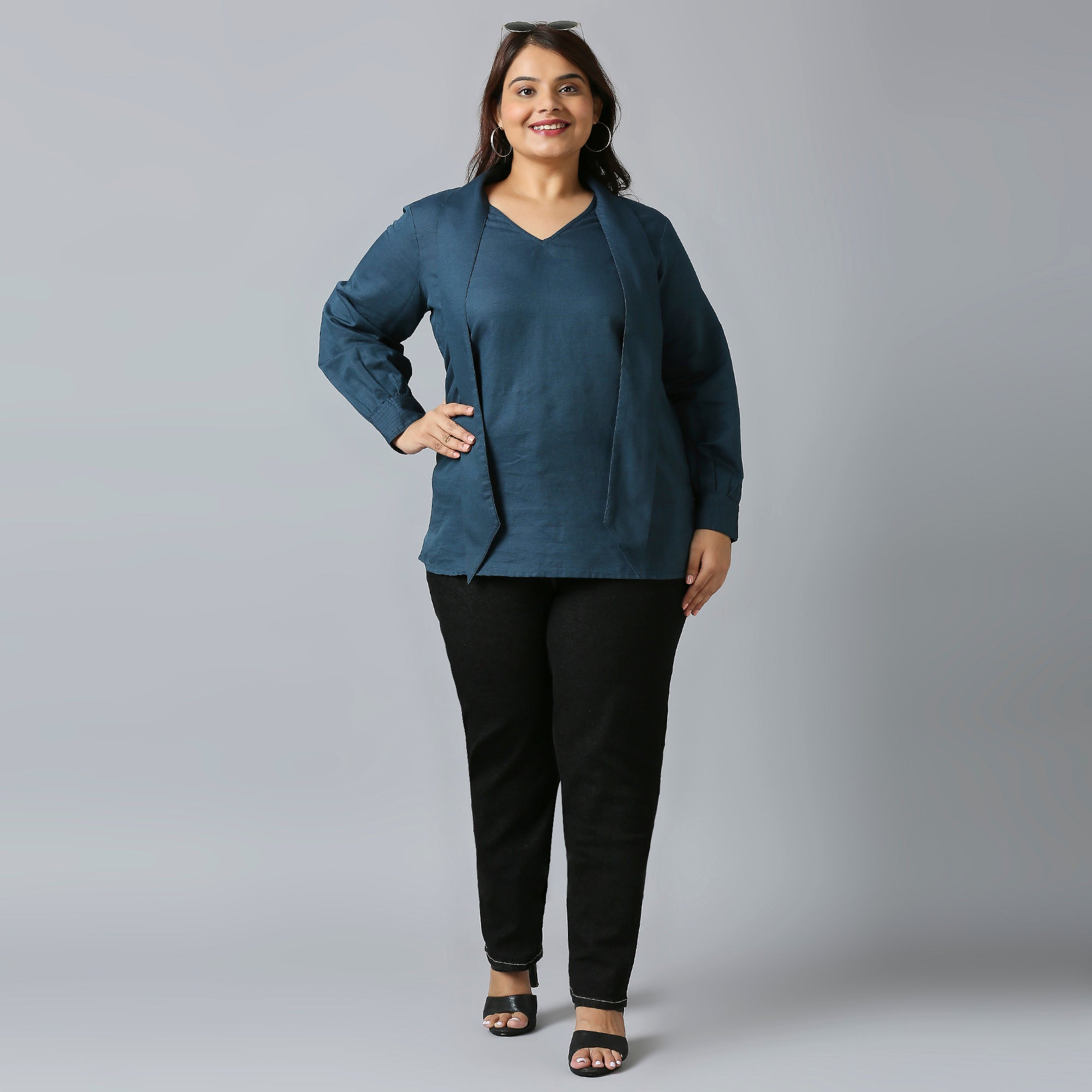 Plus Size Top | 2XL - 8XL | Teal