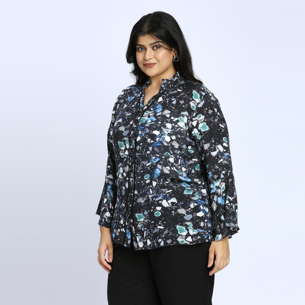 Plus Size Top | 2XL - 8XL | Black