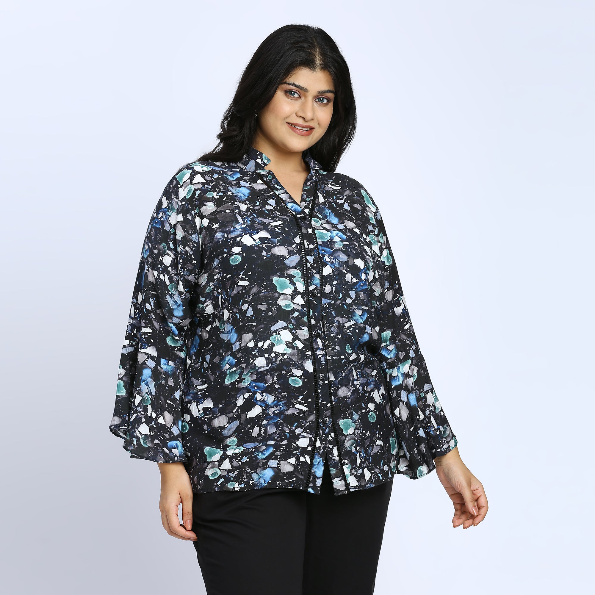 Plus Size Top | 2XL - 8XL | Black