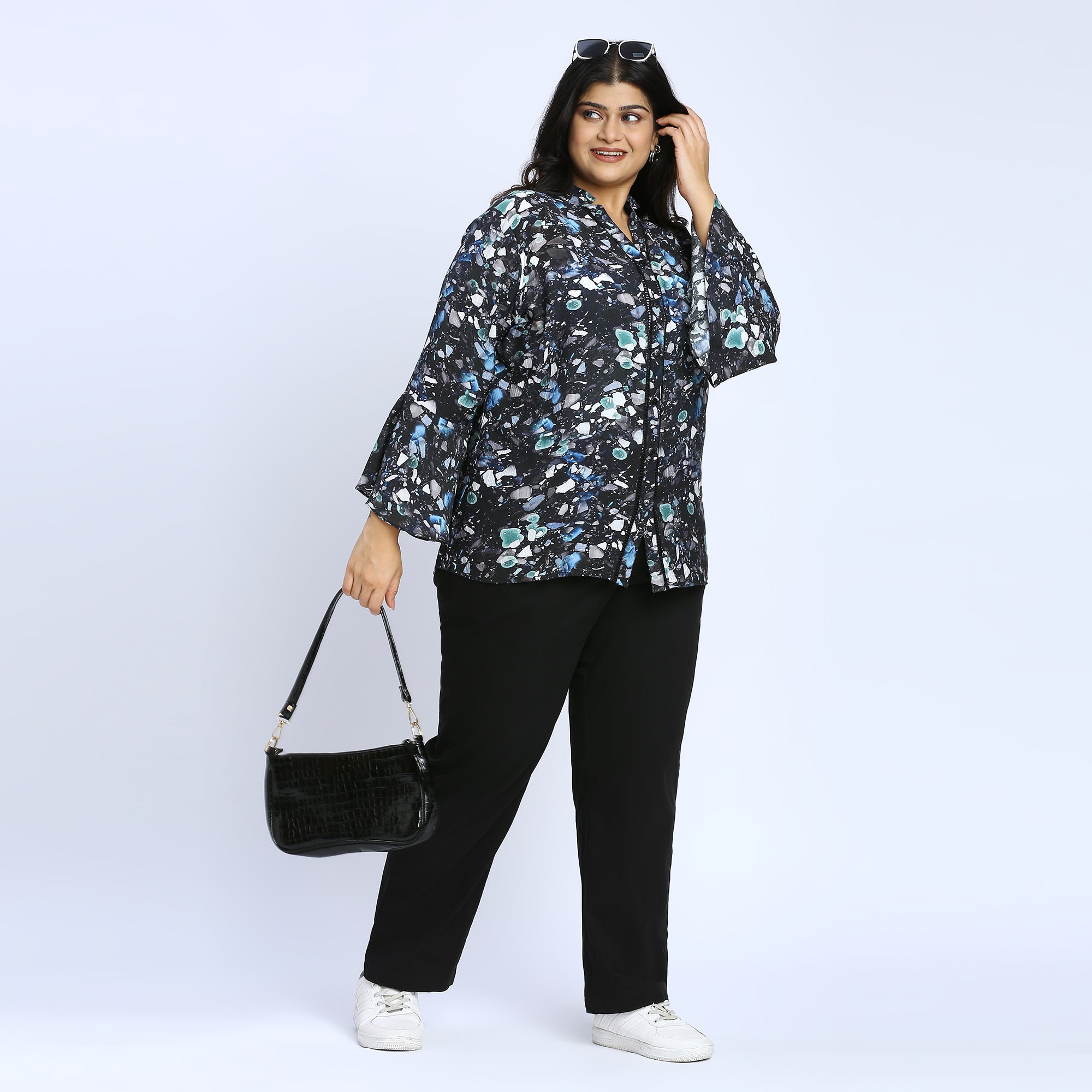 Plus Size Top | 2XL - 8XL | Black