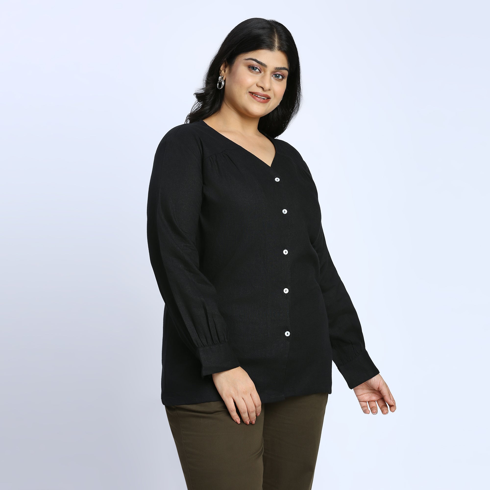 Plus Size Top | 2XL - 8XL | Black