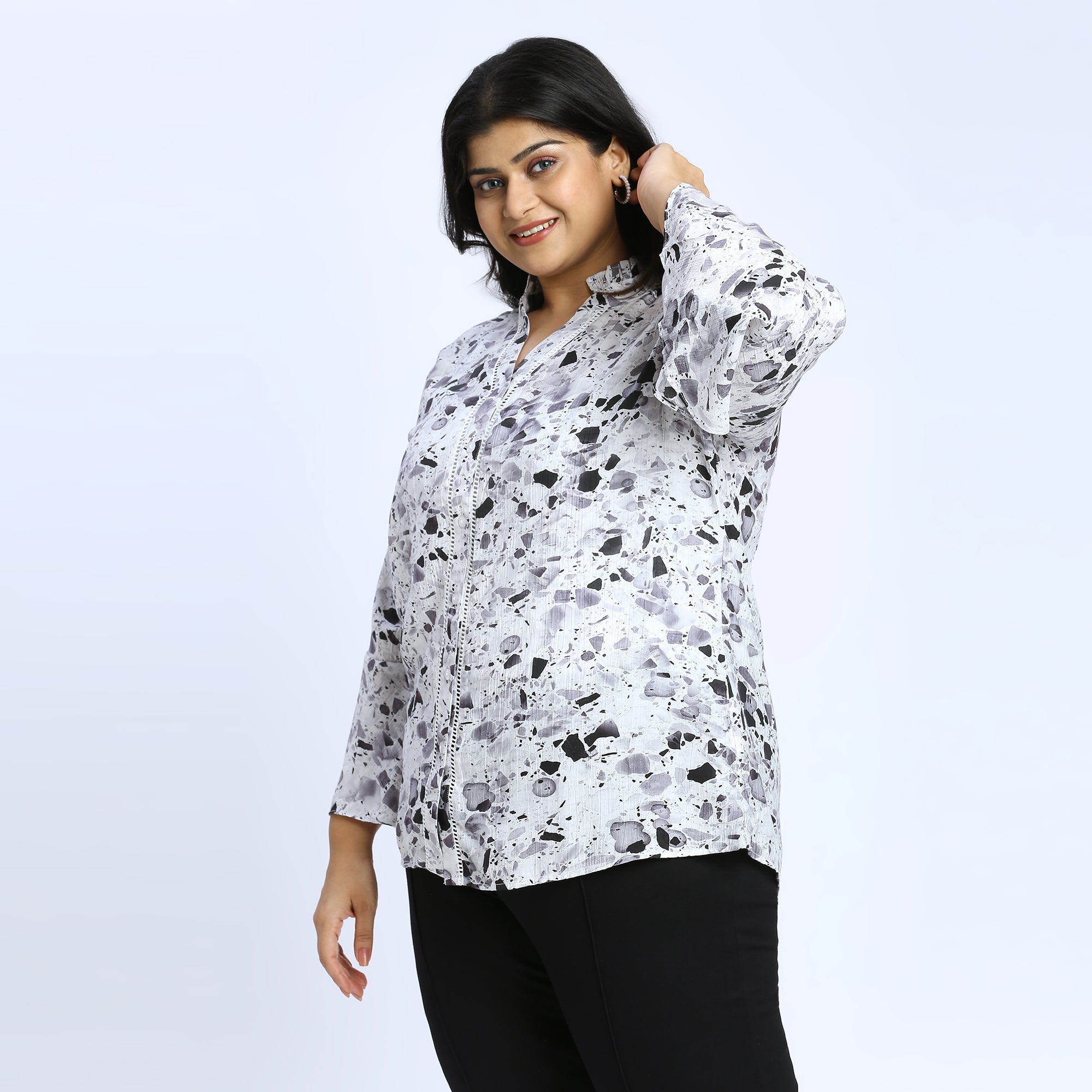Plus Size Top | 2XL - 8XL | White