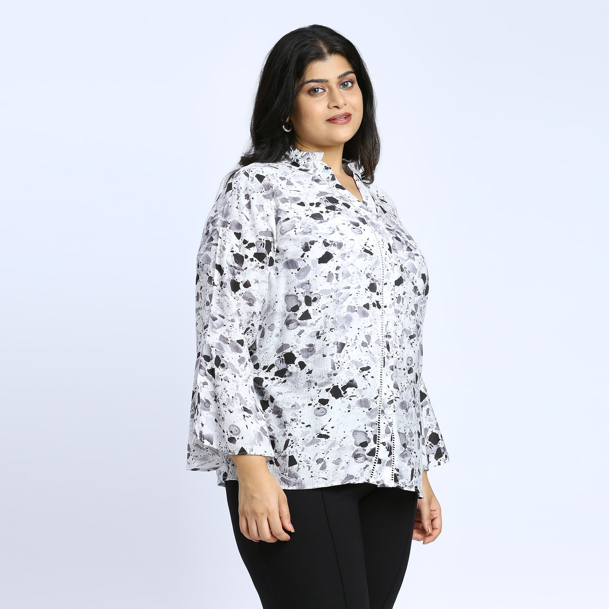 Plus Size Top | 2XL - 8XL | White