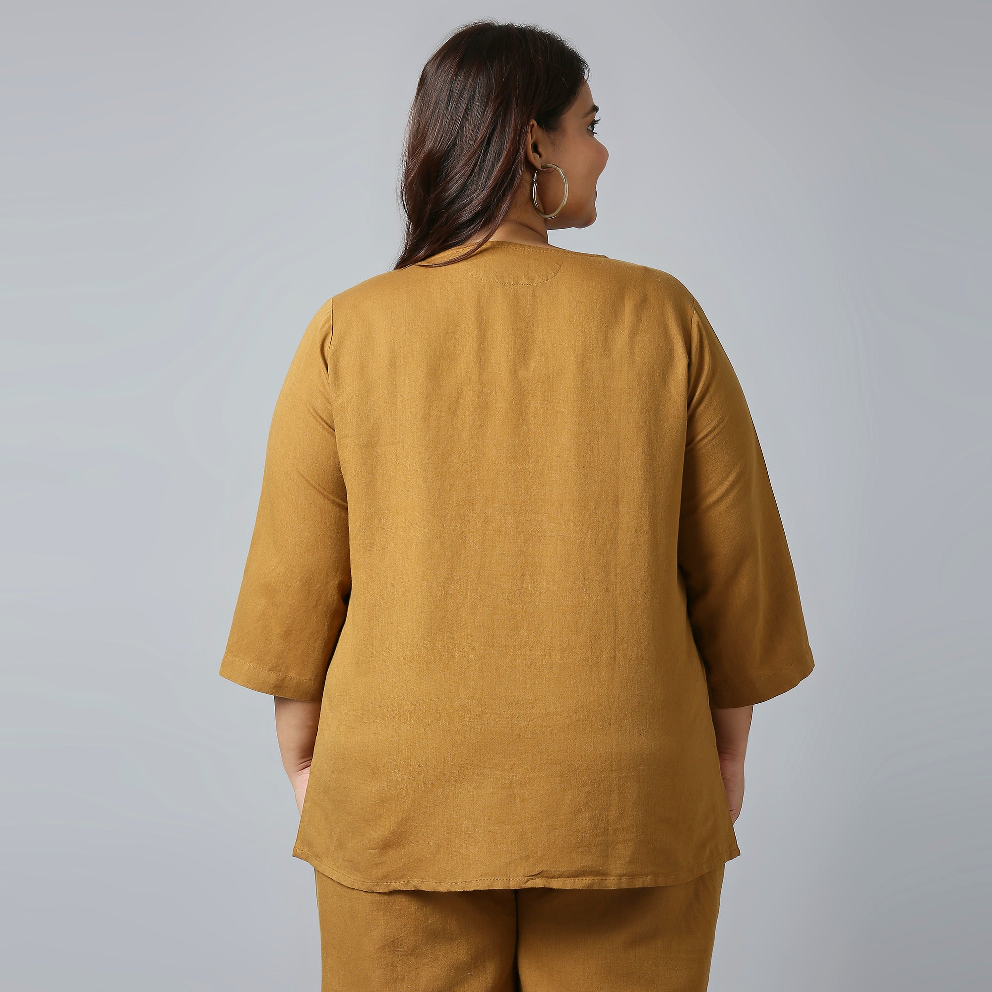 Plus Size Top | 2XL - 8XL | Brown