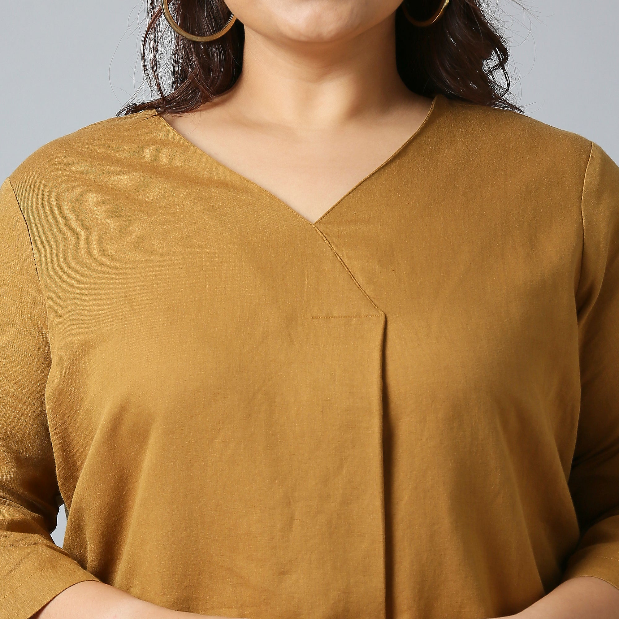 Plus Size Top | 2XL - 8XL | Brown