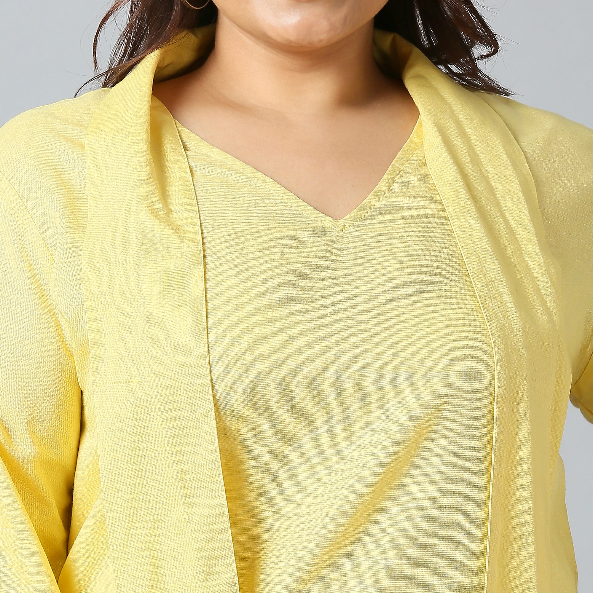 Plus Size Top | 2XL - 8XL | Yellow