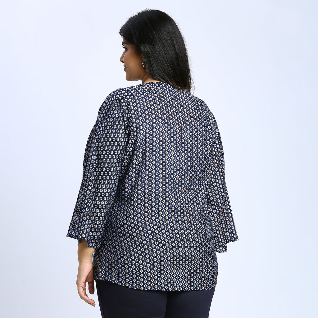 Plus Size Top | 2XL - 8XL | Blue