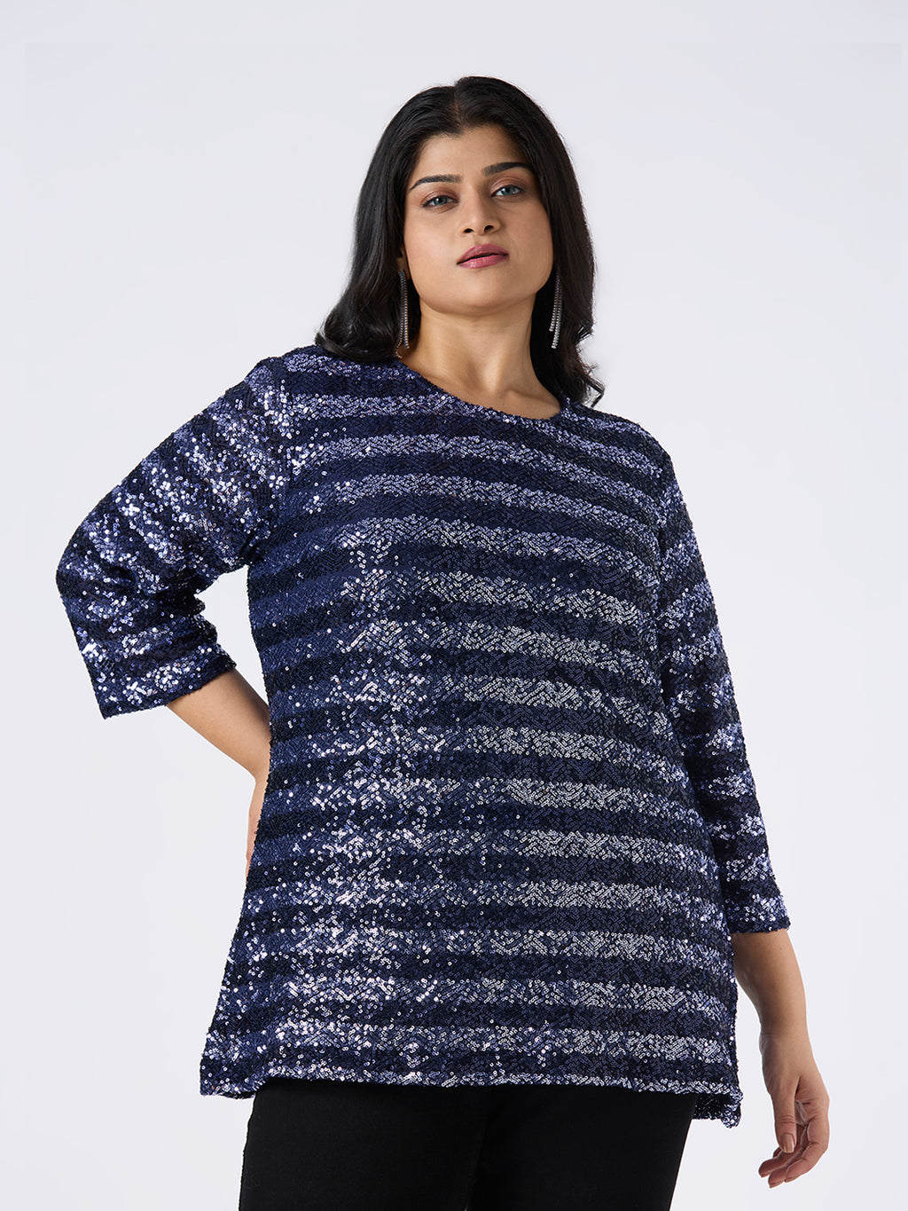 Plus Size Top | 2XL-8XL | Navy