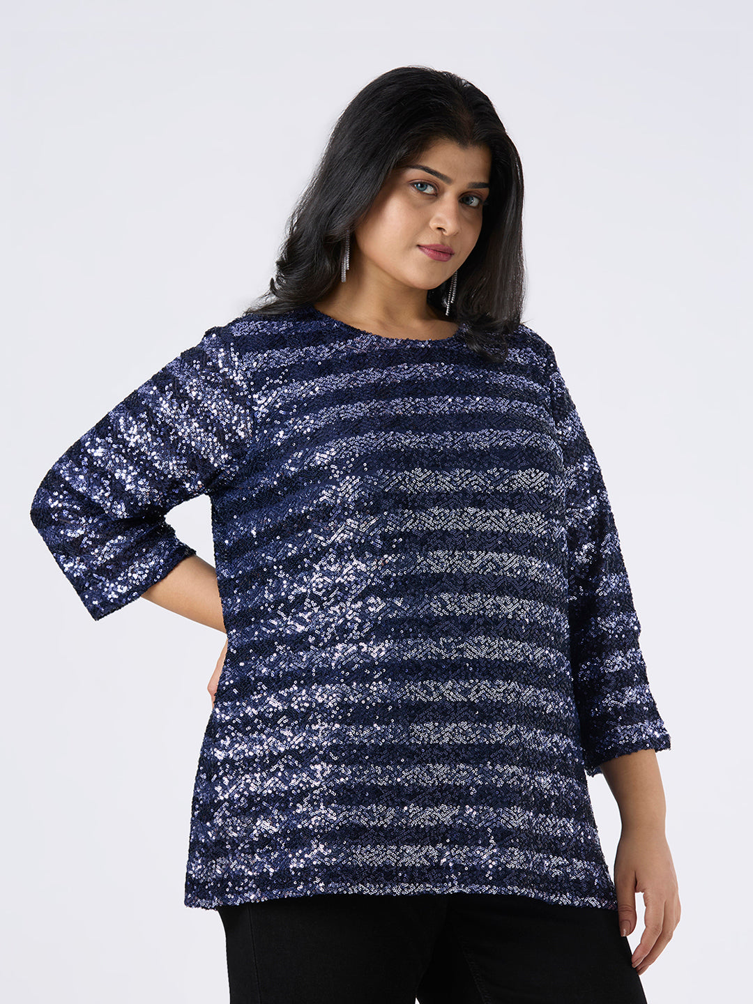 Plus Size Top | 2XL-8XL | Navy