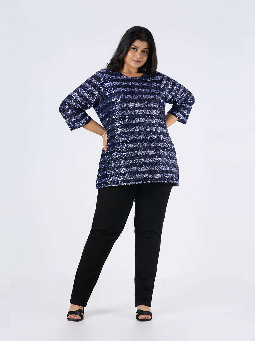 Plus Size Top | 2XL-8XL | Navy