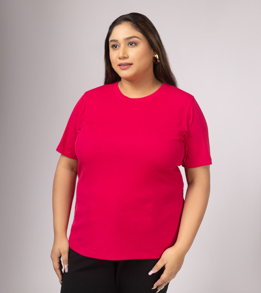 Plus Size T-shirt | 2XL - 8XL | Pink