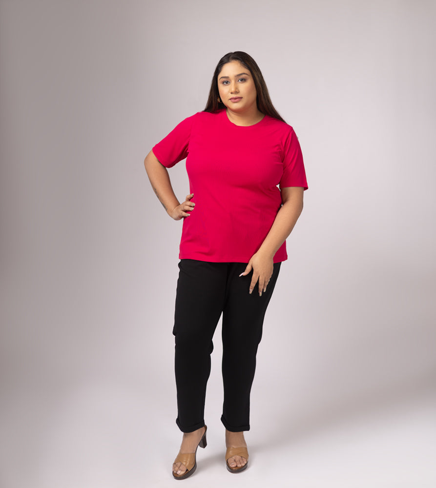 Plus Size T-shirt | 2XL - 8XL | Pink