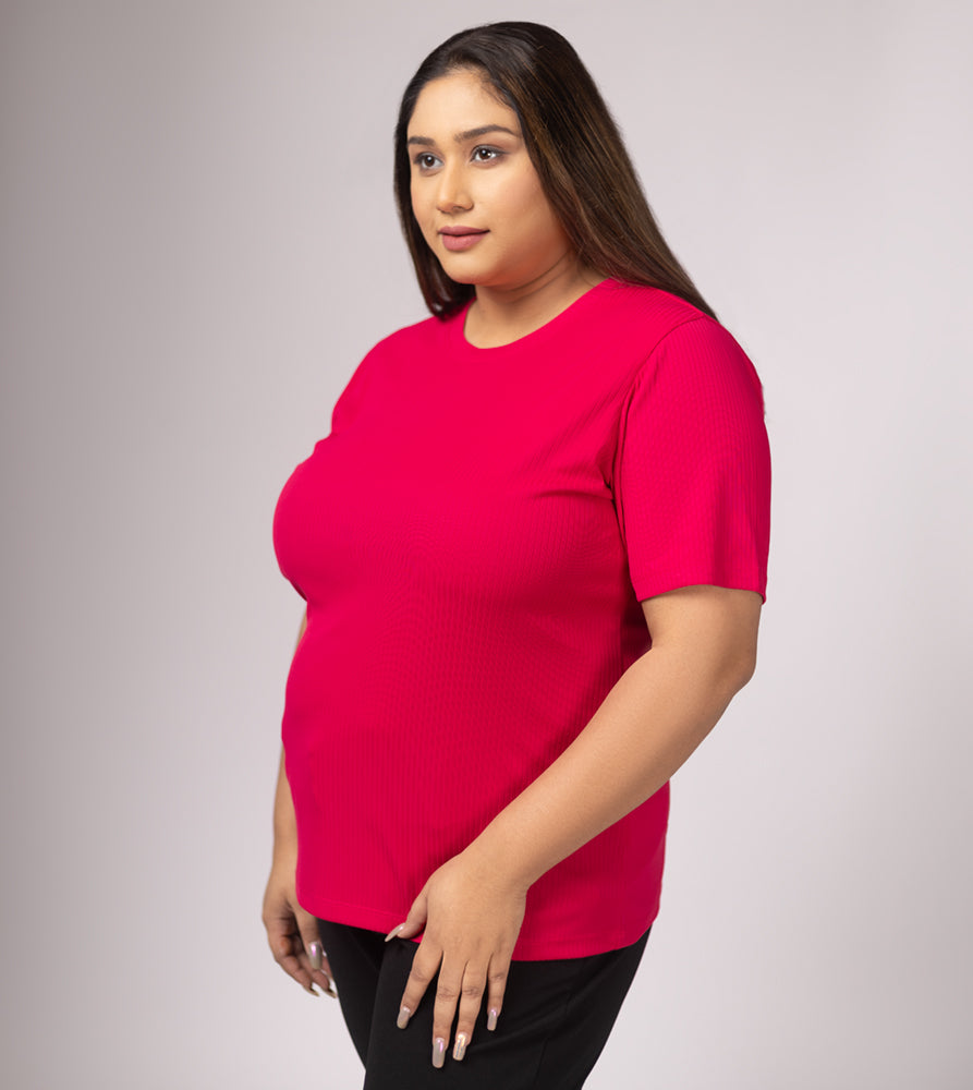 Plus Size T-shirt | 2XL - 8XL | Pink