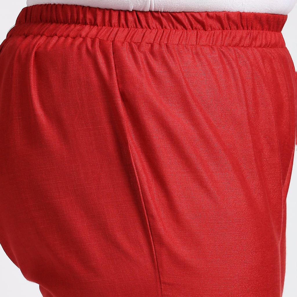 Plus Size Pant | 2XL - 8XL | 100% Cotton | Red