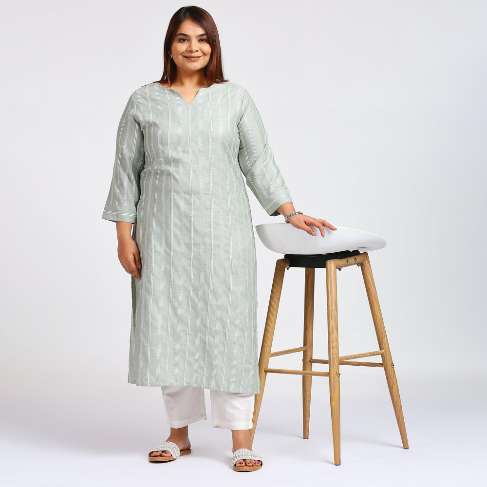 Plus Size Co-Ord Set | XL - 7XL | Light Olive