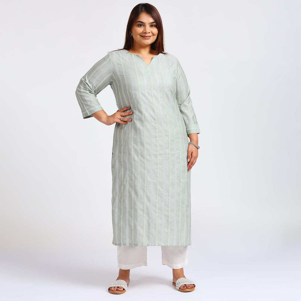 Plus Size Co-Ord Set | XL - 7XL | Light Olive