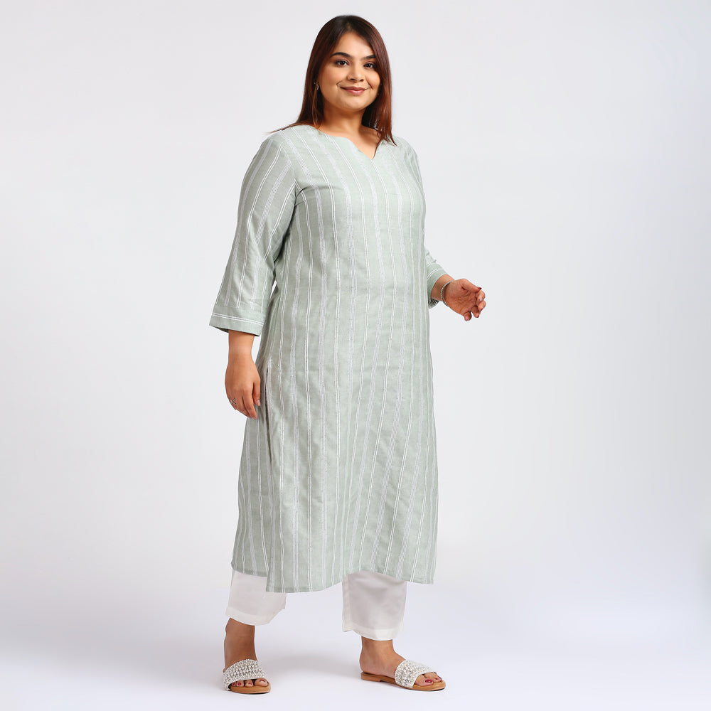 Plus Size Co-Ord Set | XL - 7XL | Light Olive