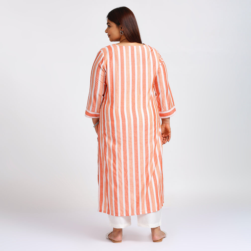 Plus Size Co-Ord Set | XL - 7XL | Orange