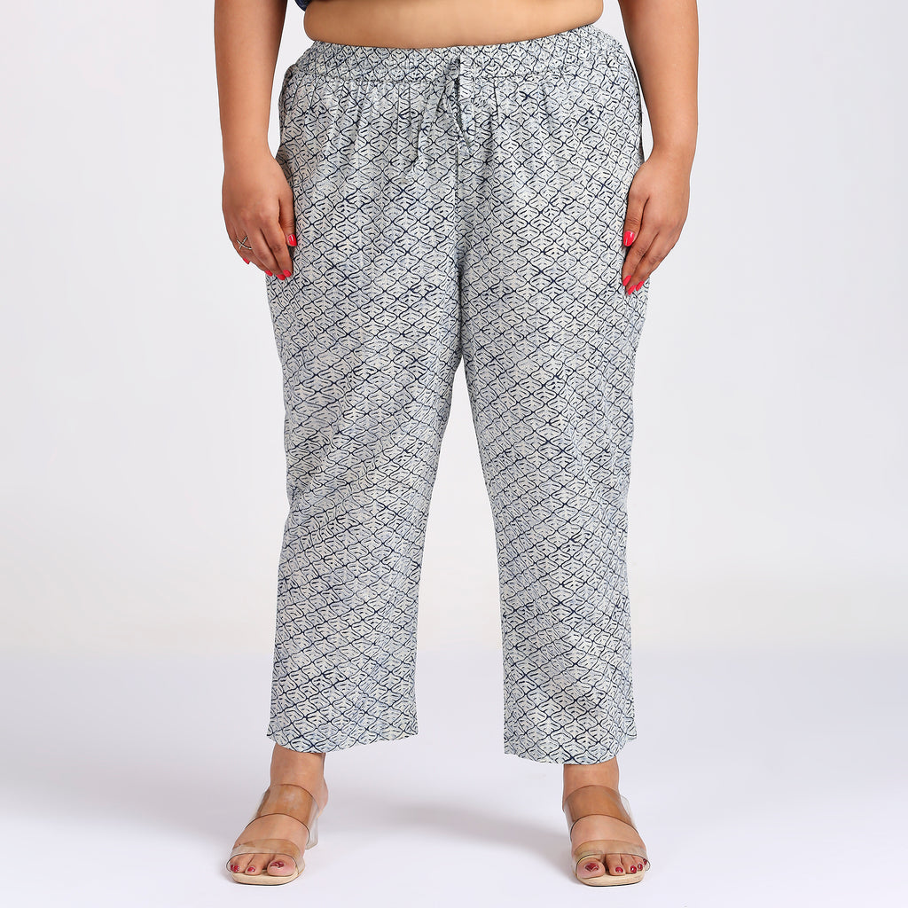 Plus Size Co-Ord Set | XL - 7XL | 100% Cotton | Blue