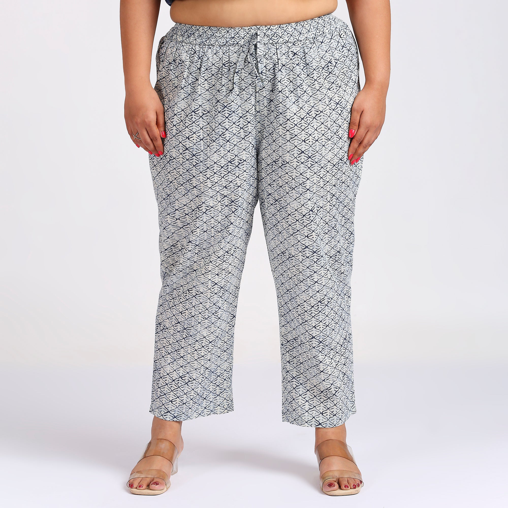 Plus Size Co-Ord Set | XL - 7XL | 100% Cotton | Blue