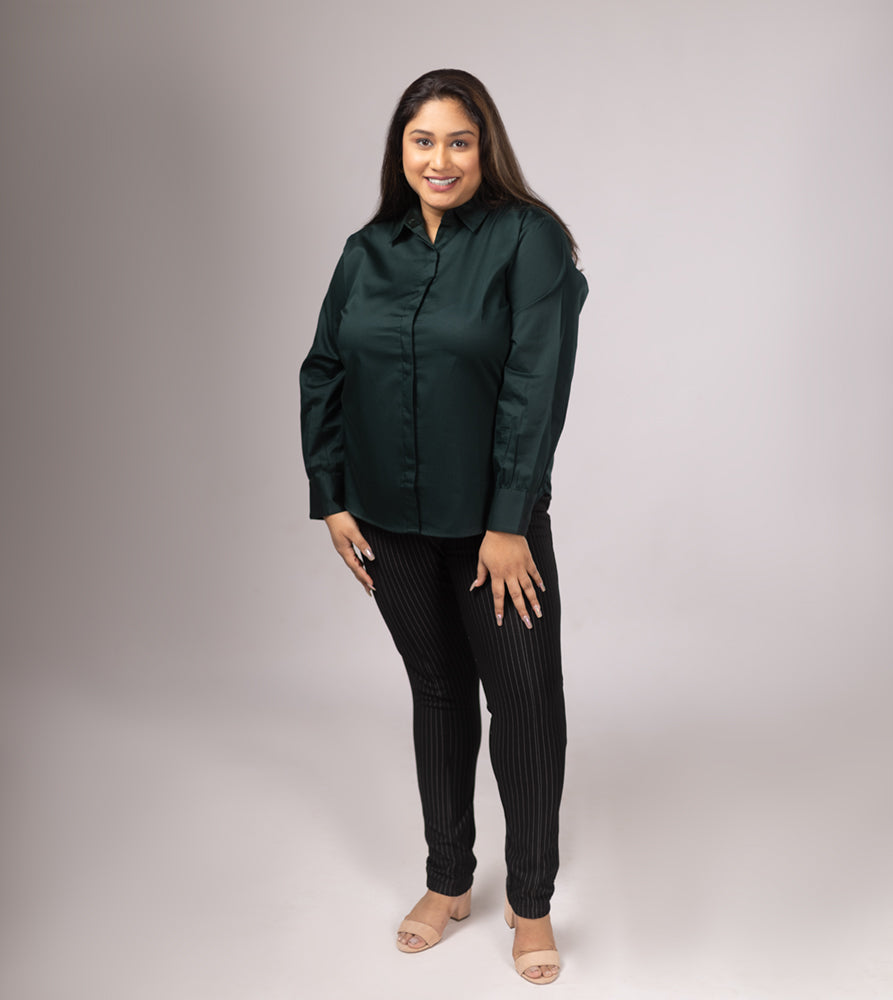 Plus Size Shirt | XL - 7XL | 100% Cotton | Green