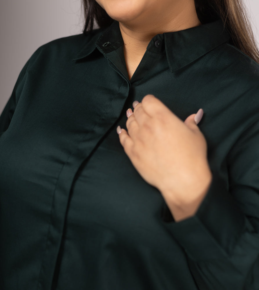 Plus Size Shirt | XL - 7XL | 100% Cotton | Green