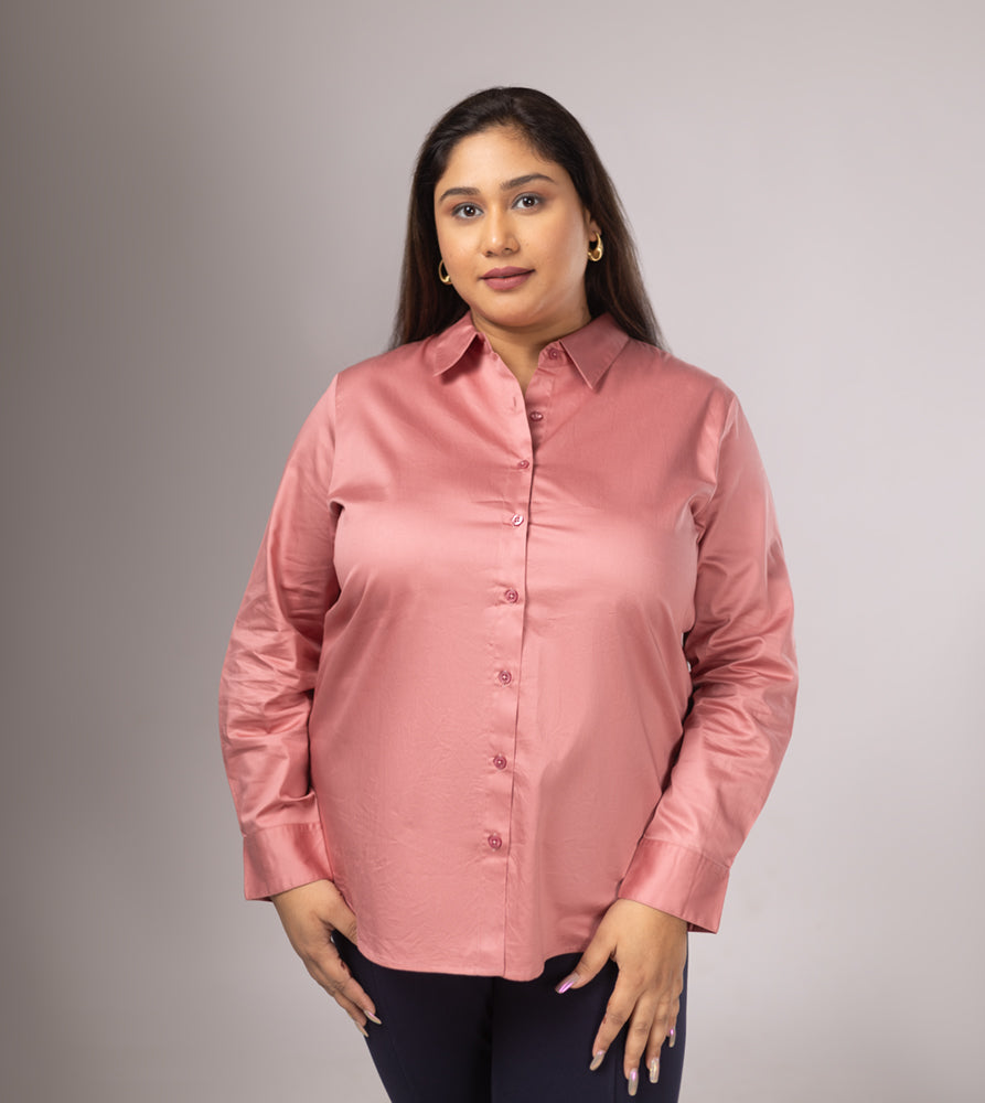 Plus Size Shirt | XL - 7XL | 100% Cotton | Rust