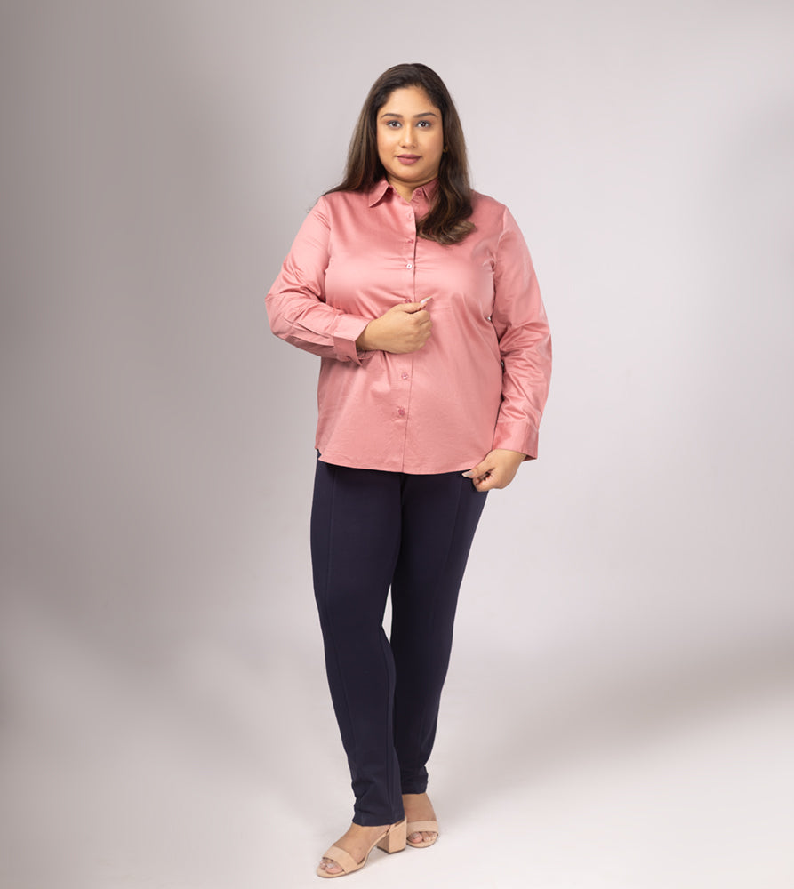 Plus Size Shirt | XL - 7XL | 100% Cotton | Rust